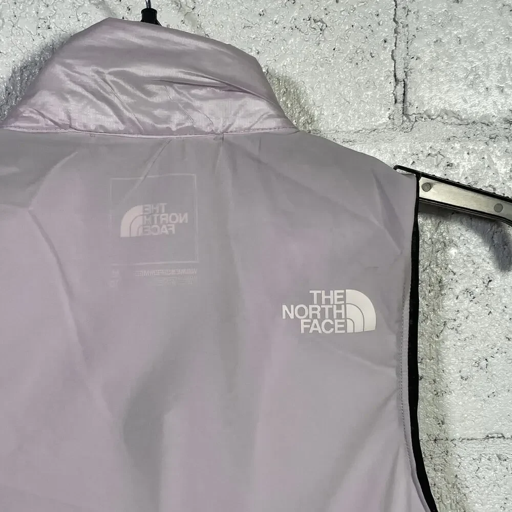 The North Face Women's Winter Warm Insulated Vest -purple Medium